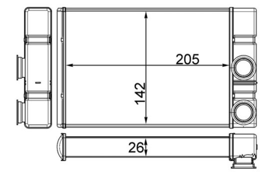 Heat Exchanger, interior heating