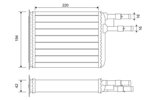 Heat Exchanger, interior heating