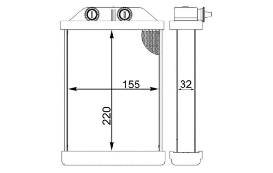 Heat Exchanger, interior heating