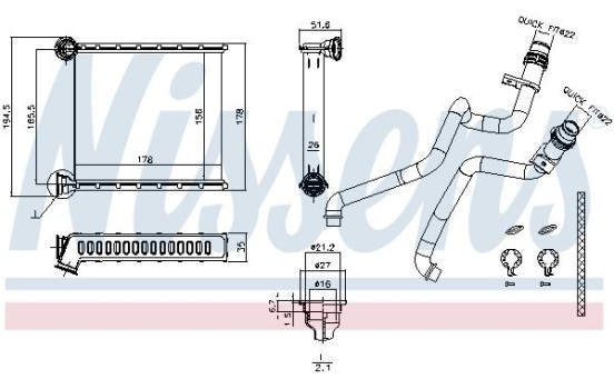 Heat Exchanger, interior heating, Image 6