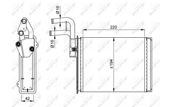 Heat Exchanger, interior heating, Image 5
