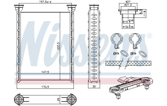 Heat Exchanger, interior heating, Image 7