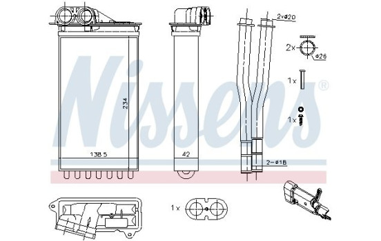 Heat Exchanger, interior heating, Image 7