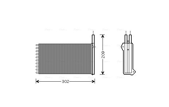 Heat Exchanger, interior heating