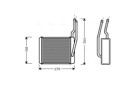 Heat Exchanger, interior heating
