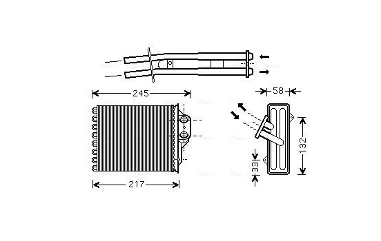 Heat Exchanger, interior heating