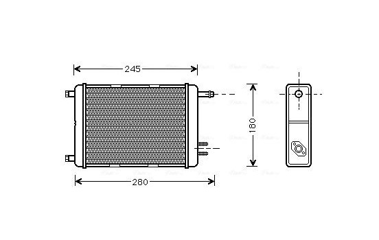 Heat Exchanger, interior heating