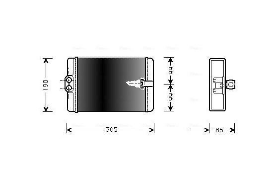 Heat Exchanger, interior heating