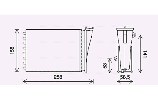 Heat Exchanger, interior heating