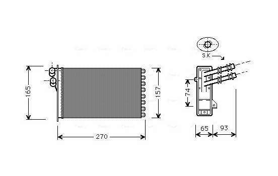 Heat Exchanger, interior heating