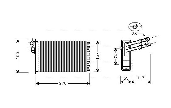 Heat Exchanger, interior heating