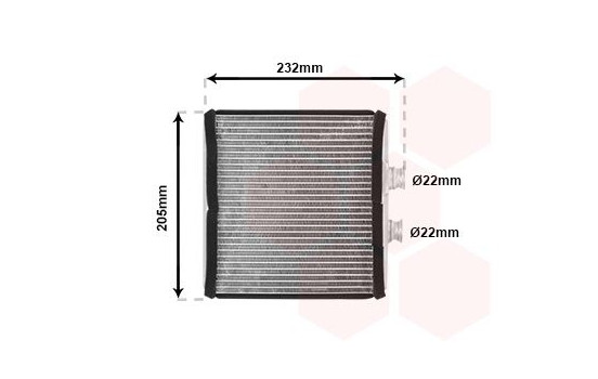 Heat Exchanger, interior heating, Image 2