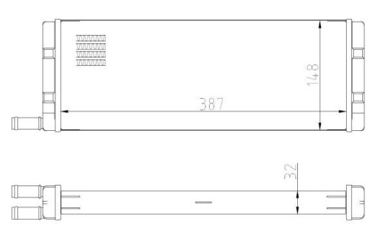 Heat Exchanger, interior heating, Image 2