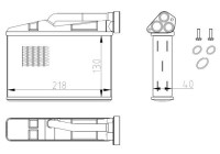 Heat Exchanger, interior heating