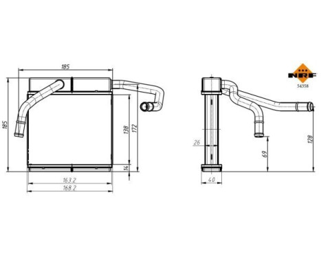 Heat Exchanger, interior heating