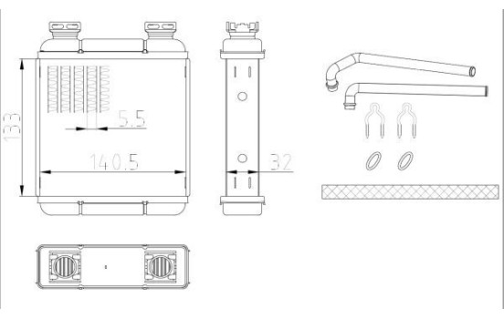 Heat Exchanger, interior heating, Image 5