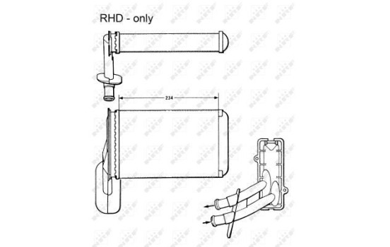 Heat Exchanger, interior heating, Image 3
