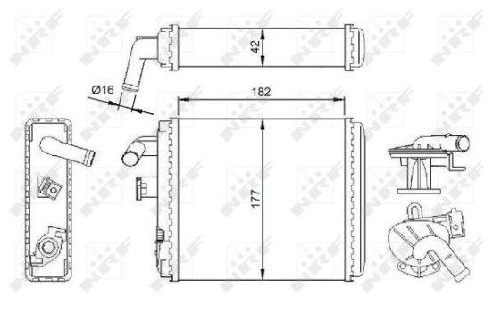 Heat Exchanger, interior heating, Image 2