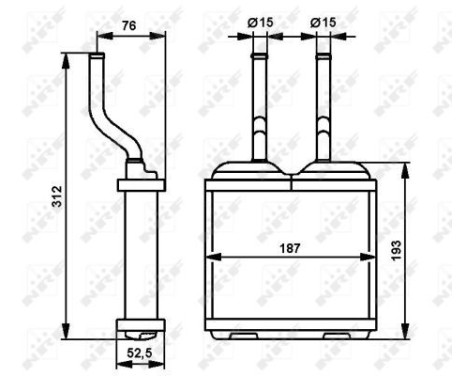 Heat Exchanger, interior heating, Image 3