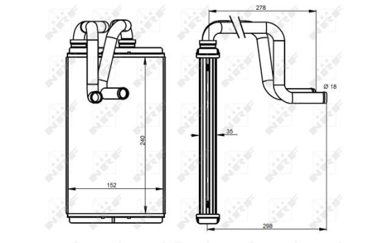 Heat Exchanger, interior heating, Image 2