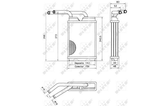 Heat Exchanger, interior heating, Image 3