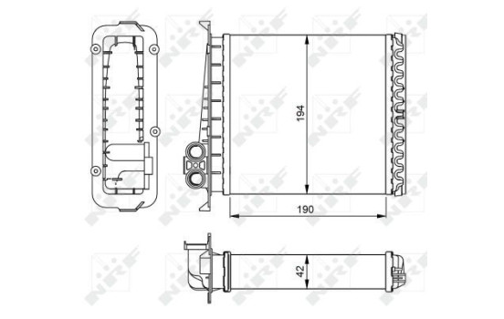 Heat Exchanger, interior heating, Image 2