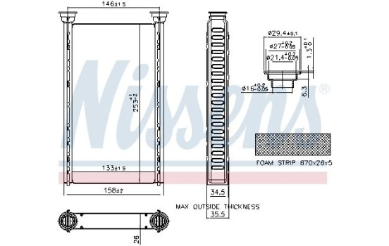 Heat Exchanger, interior heating, Image 5