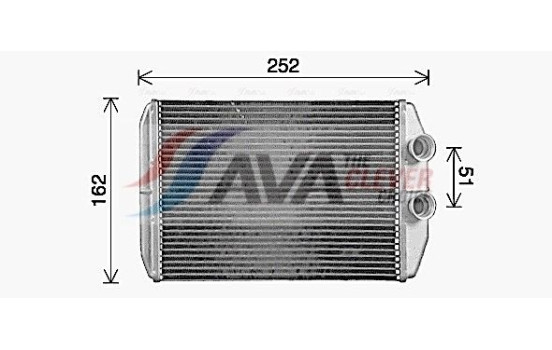 Heat Exchanger, interior heating, Image 2