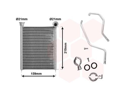 Heat Exchanger, interior heating, Image 2