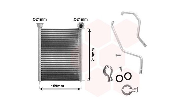Heat Exchanger, interior heating, Image 2