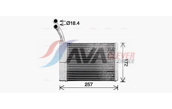 Heat Exchanger, interior heating, Image 2
