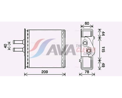 Heat Exchanger, interior heating
