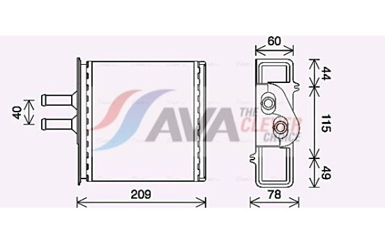 Heat Exchanger, interior heating