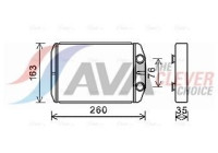 Heat Exchanger, interior heating