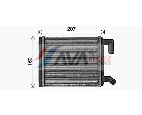 Heat Exchanger, interior heating, Image 2