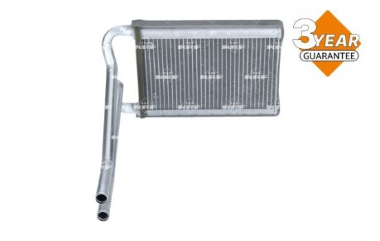 Heater radiator, interior heating