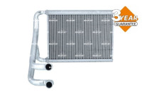 Heater radiator, interior heating