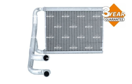 Heater radiator, interior heating