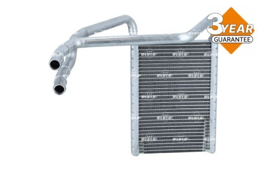 Heater radiator, interior heating