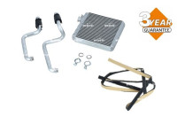 Heater radiator, interior heating