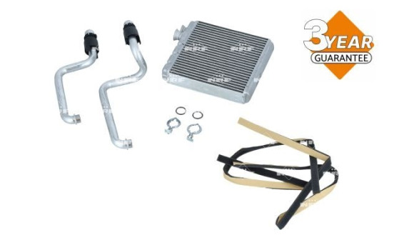 Heater radiator, interior heating