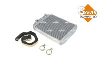 Heater radiator, interior heating