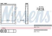 Heater radiator, interior heating