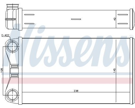 Heater radiator, interior heating, Image 7