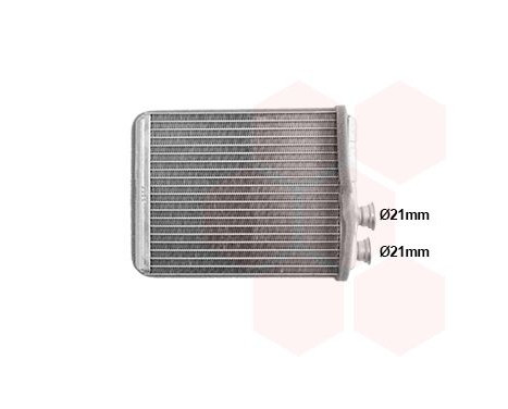 Heater radiator, interior heating