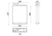 Heater radiator, interior heating