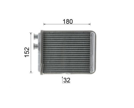 Heater radiator, interior heating, Image 11