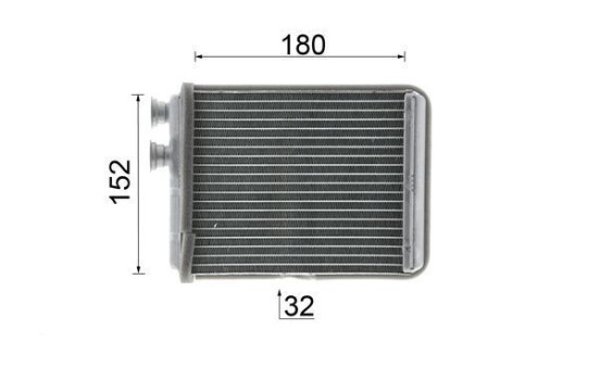 Heater radiator, interior heating, Image 11