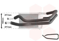 Heater radiator, interior heating