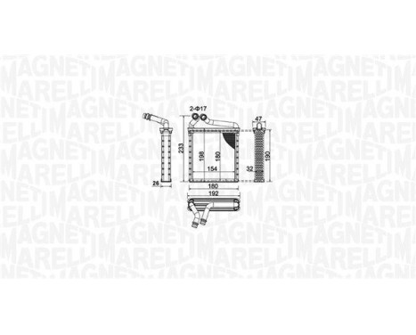 Heater radiator, interior heating, Image 2